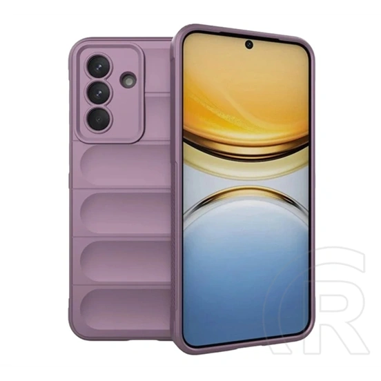 Gigapack Samsung A37 5G szilikon telefonvédő (ütésállóság, kameravédő, 3d) lila
