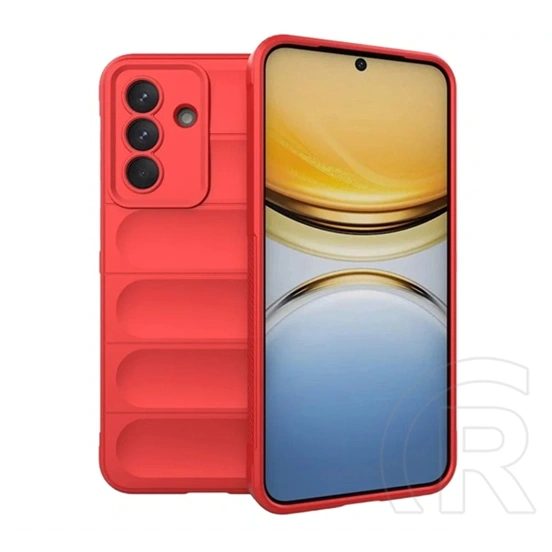Gigapack Samsung A37 5G szilikon telefonvédő (ütésállóság, kameravédő, 3d) piros