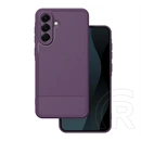 Gigapack Samsung A37 5G szilikon telefonvédő (ütésállóság, kameravédő, karbon minta) lila