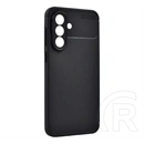 Gigapack Samsung A37 5G szilikon telefonvédő (ütésállóság, légpárnás sarok, karbon minta) fekete