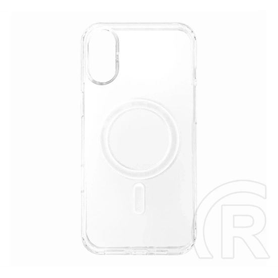 Gigapack Samsung A37 5G szilikon telefonvédő (ütésállóság, légpárnás sarok, magsafe) átlátszó