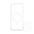 Gigapack Samsung A37 5G szilikon telefonvédő (ütésállóság, magsafe) átlátszó