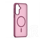 Gigapack Samsung A37 5G szilikon telefonvédő (ütésállóság, matt, műanyag hátlap, kameravédő, magsafe) bordó