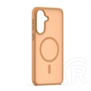 Gigapack Samsung A37 5G szilikon telefonvédő (ütésállóság, matt, műanyag hátlap, kameravédő, magsafe) világosbarna