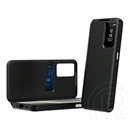 Gigapack Samsung A37 5G tok álló (aktív flip, oldalra nyíló, smart view cover) fekete