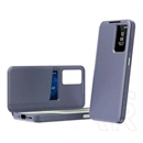 Gigapack Samsung A37 5G tok álló (aktív flip, oldalra nyíló, smart view cover) lila