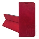 Gigapack Samsung A37 5G tok álló, bőr hatású (flip, oldalra nyíló, asztali tartó, kártyazseb, prémium) piros