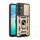 Gigapack Samsung A57 5G defender szilikon telefonvédő (ütésállóság, tartógyűrű, kameravédő) arany