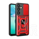Gigapack Samsung A57 5G defender szilikon telefonvédő (ütésállóság, tartógyűrű, kameravédő) piros