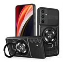 Gigapack Samsung A57 5G defender szilikon telefonvédő (ütésállóság, tartógyűrű, mágneses) fekete