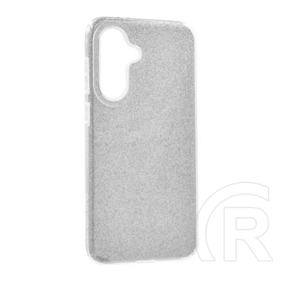 Gigapack Samsung A57 5G szilikon telefonvédő (műanyag belső, csillogó hátlap) ezüst