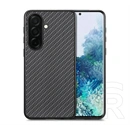 Gigapack Samsung A57 5G szilikon telefonvédő (műanyag hátlap, karbon minta) fekete