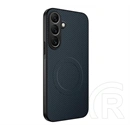 Gigapack Samsung A57 5G szilikon telefonvédő (műanyag hátlap, karbon minta, mágneses) sötétkék