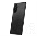 Gigapack Samsung A57 5G szilikon telefonvédő (ultravékony, bőr hatású hátlap, prémium) fekete