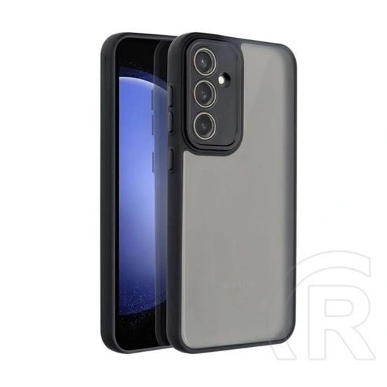 Gigapack Samsung A57 5G szilikon telefonvédő (ütésállóság, akril hátlap, kameravédő) fekete