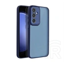 Gigapack Samsung A57 5G szilikon telefonvédő (ütésállóság, akril hátlap, kameravédő) sötétkék