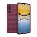 Gigapack Samsung A57 5G szilikon telefonvédő (ütésállóság, kameravédő, 3d) bordó