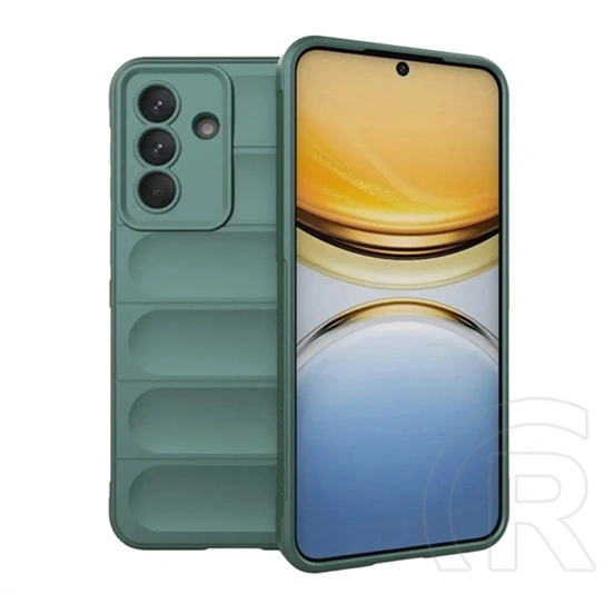 Gigapack Samsung A57 5G szilikon telefonvédő (ütésállóság, kameravédő, 3d) sötétzöld