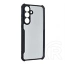 Gigapack Samsung A57 5G szilikon telefonvédő (ütésállóság, légpárnás sarok, akril hátlap, kameravédő) fekete