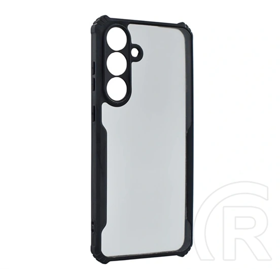 Gigapack Samsung A57 5G szilikon telefonvédő (ütésállóság, légpárnás sarok, akril hátlap, kameravédő) fekete