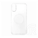 Gigapack Samsung A57 5G szilikon telefonvédő (ütésállóság, légpárnás sarok, magsafe) átlátszó