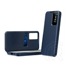 Gigapack Samsung A57 5G tok álló (aktív flip, oldalra nyíló, smart view cover) sötétkék