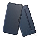 Gigapack Samsung A57 5G tok álló, bőr hatású (flip, ütésálló, légpárnás sarok, kameravédő, karbon minta) sötétkék