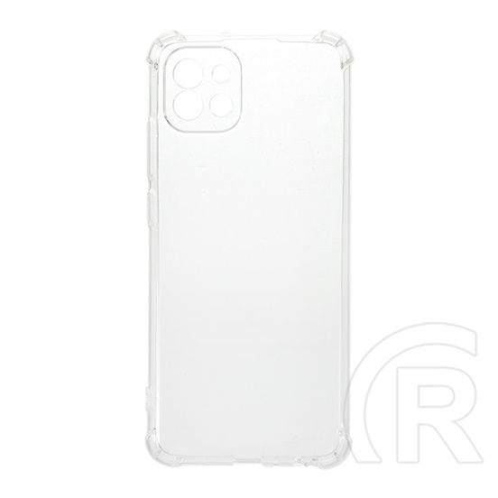 Gigapack Samsung Galaxy A03 (SM-A035) szilikon telefonvédő (közepesen ütésálló, légpárnás sarok) átlátszó