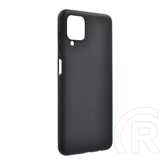 Gigapack Samsung Galaxy A12 (SM-A125F / SM-A127F) szilikon telefonvédő (matt) fekete