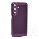 Gigapack Samsung Galaxy A15 5G (SM-A156) műanyag telefonvédő (légáteresztő, lyukacsos, kameravédő) lila