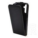Gigapack Samsung Galaxy A15 5G (SM-A156) tok álló, bőr hatású (flip, szilikon tartó) fekete