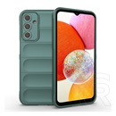 Gigapack Samsung Galaxy A15 (SM-A155) szilikon telefonvédő (ütésállóság, kameravédő, 3d) sötétzöld