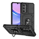Gigapack Samsung Galaxy A16 4G (SM-A165)  defender szilikon telefonvédő (ütésállóság, tartógyűrű, kameravédő) fekete