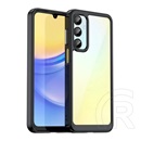 Gigapack Samsung Galaxy A16 4G (SM-A165)  szilikon telefonvédő (ütésállóság, átlátszó hátlap) fekete
