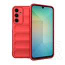 Gigapack Samsung Galaxy A16 4G (SM-A165)  szilikon telefonvédő (ütésállóság, kameravédő, 3d) piros