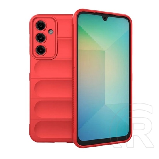 Gigapack Samsung Galaxy A16 4G (SM-A165)  szilikon telefonvédő (ütésállóság, kameravédő, 3d) piros