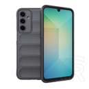 Gigapack Samsung Galaxy A16 4G (SM-A165)  szilikon telefonvédő (ütésállóság, kameravédő, 3d) sötétszürke