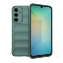 Gigapack Samsung Galaxy A16 4G (SM-A165)  szilikon telefonvédő (ütésállóság, kameravédő, 3d) sötétzöld