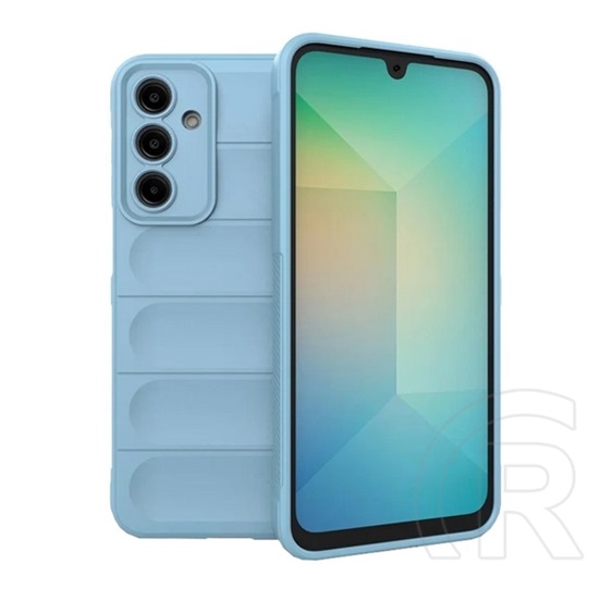 Gigapack Samsung Galaxy A16 4G (SM-A165)  szilikon telefonvédő (ütésállóság, kameravédő, 3d) világoskék