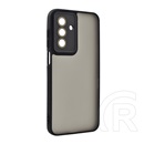 Gigapack Samsung Galaxy A17 5G (SM-A176) szilikon telefonvédő (ütésállóság, akril hátlap, kameravédő) fekete