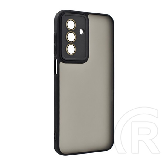 Gigapack Samsung Galaxy A17 5G (SM-A176) szilikon telefonvédő (ütésállóság, akril hátlap, kameravédő) fekete