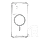 Gigapack Samsung Galaxy A17 5G (SM-A176) szilikon telefonvédő (ütésállóság, légpárnás sarok, magsafe) átlátszó