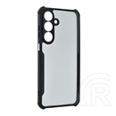 Gigapack Samsung Galaxy A17 5G (SM-A176) szilikon védő (ütésállóság, légpárnás sarok, akril hátlap, kameravédő) fekete