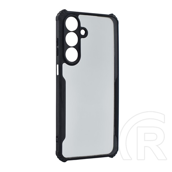 Gigapack Samsung Galaxy A17 5G (SM-A176) szilikon védő (ütésállóság, légpárnás sarok, akril hátlap, kameravédő) fekete