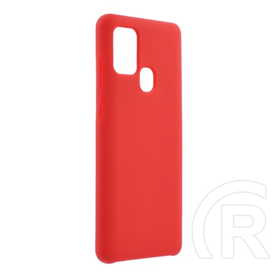 Gigapack Samsung Galaxy A21s szilikon telefonvédő (matt, piros)