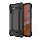 Gigapack Samsung Galaxy A26 5G (SM-A266) defender szilikon telefonvédő (ütésállóság, légpárnás sarok, fémhatás) fekete