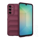 Gigapack Samsung Galaxy A26 5G (SM-A266) szilikon telefonvédő (ütésállóság, kameravédő, 3d) bordó