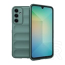 Gigapack Samsung Galaxy A26 5G (SM-A266) szilikon telefonvédő (ütésállóság, kameravédő, 3d) sötétzöld