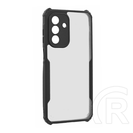 Gigapack Samsung Galaxy A26 5G (SM-A266) szilikon védő (ütésálló, légpárnás sarok, akril hátlap, kameravédő) fekete
