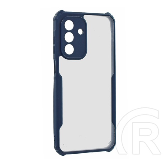 Gigapack Samsung Galaxy A26 5G (SM-A266) szilikon védő (ütésálló, légpárnás sarok, akril hátlap, kameravédő) sötétkék